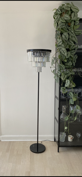 Alekto kristall golvlampa