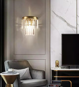 Daphne kristall vägglampa