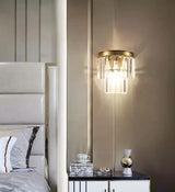 Daphne kristall vägglampa