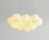 Alessandra taklampa med marmorkulor