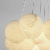 Alessandra taklampa med marmorkulor