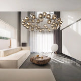 Paris taklampa med glaskulor