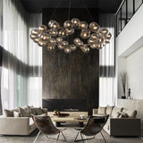 Paris taklampa med glaskulor