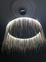 Tekla tassel lampa krom