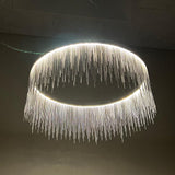 Tekla tassel lampa krom