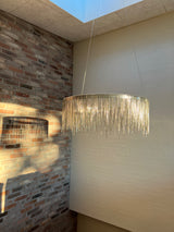 Tekla tassel lampa krom